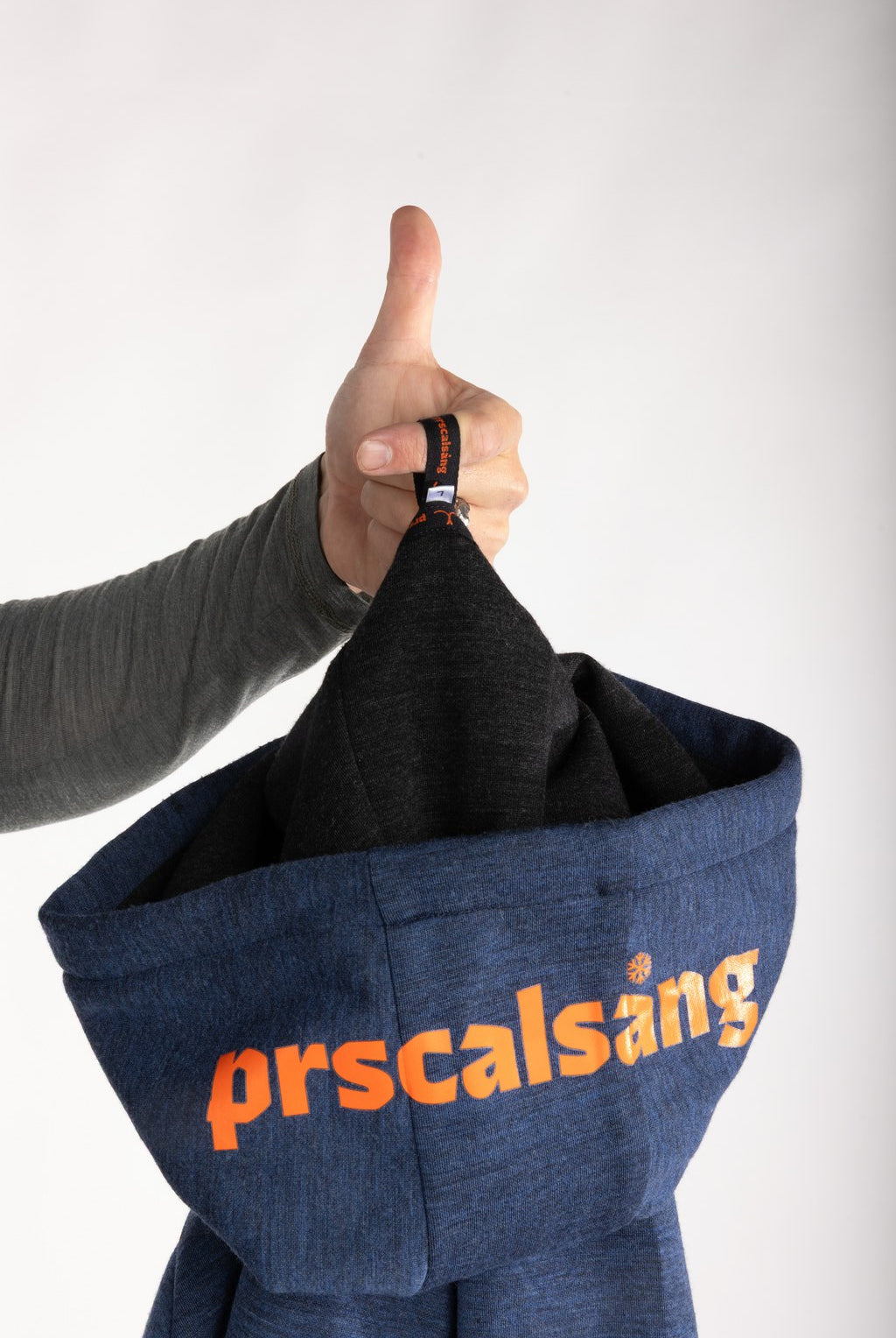 prscalsång hoodie detail